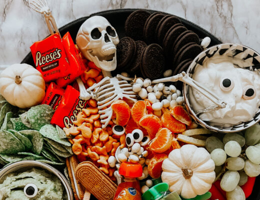 Spooky Skeleton Snack Board - This is our Bliss