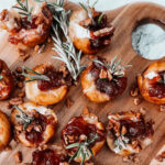How to make cranberry baked brie bites for Thanksgiving appetizer - This is our Bliss
