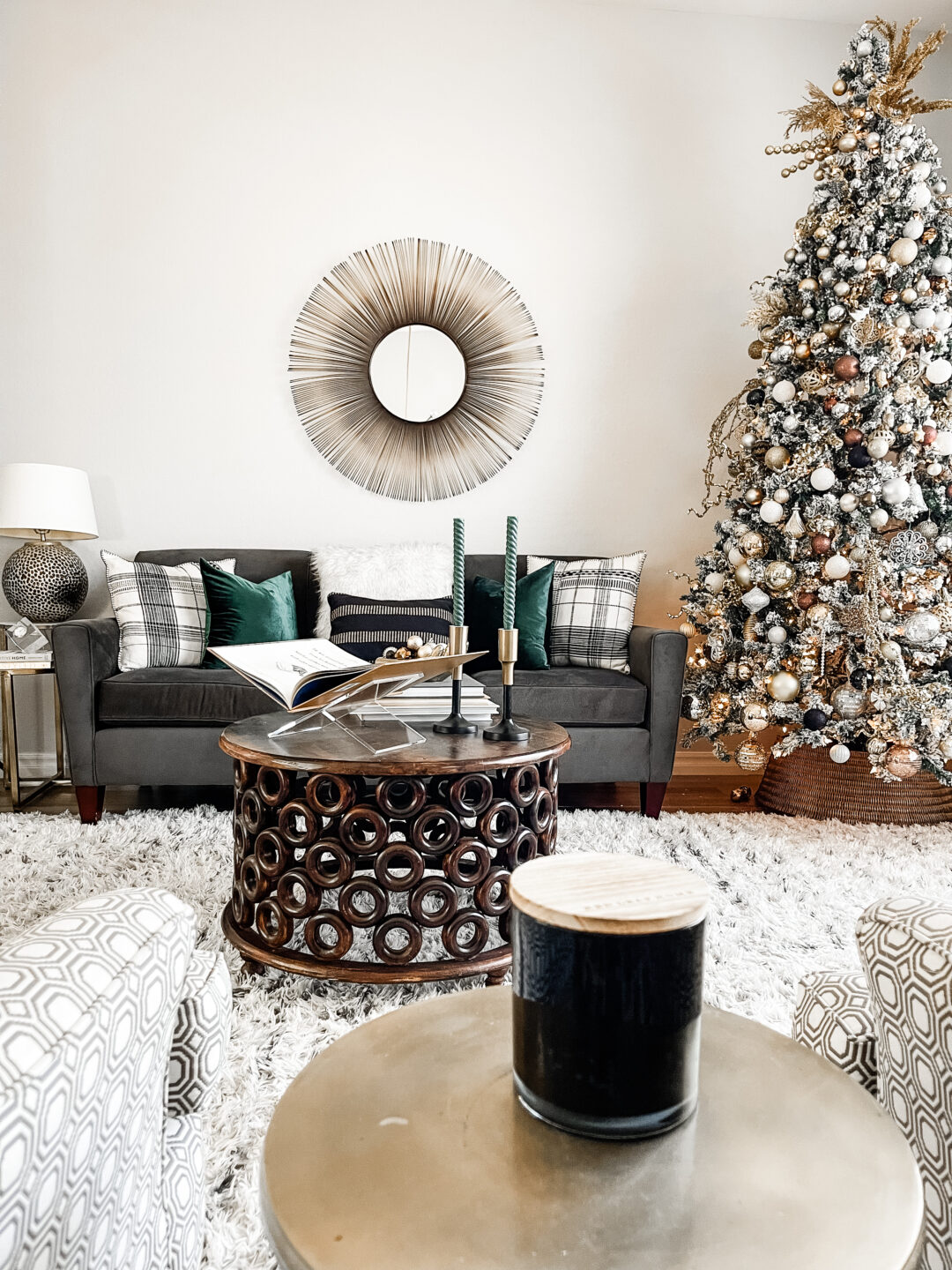 Christmas Living Room // Our Relaxed Holiday Home Tour 2023 - This is ...