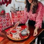 Valentine's Day Sweets & Treats Board with candy for the kids - This is our Bliss #candyboard