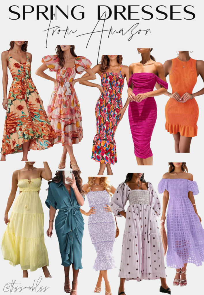 Amazon Spring Dresses - This is our Bliss