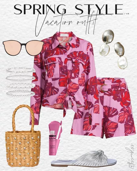 Spring Style - Vacation outfit idea - This is our Bliss - #walmartfashion