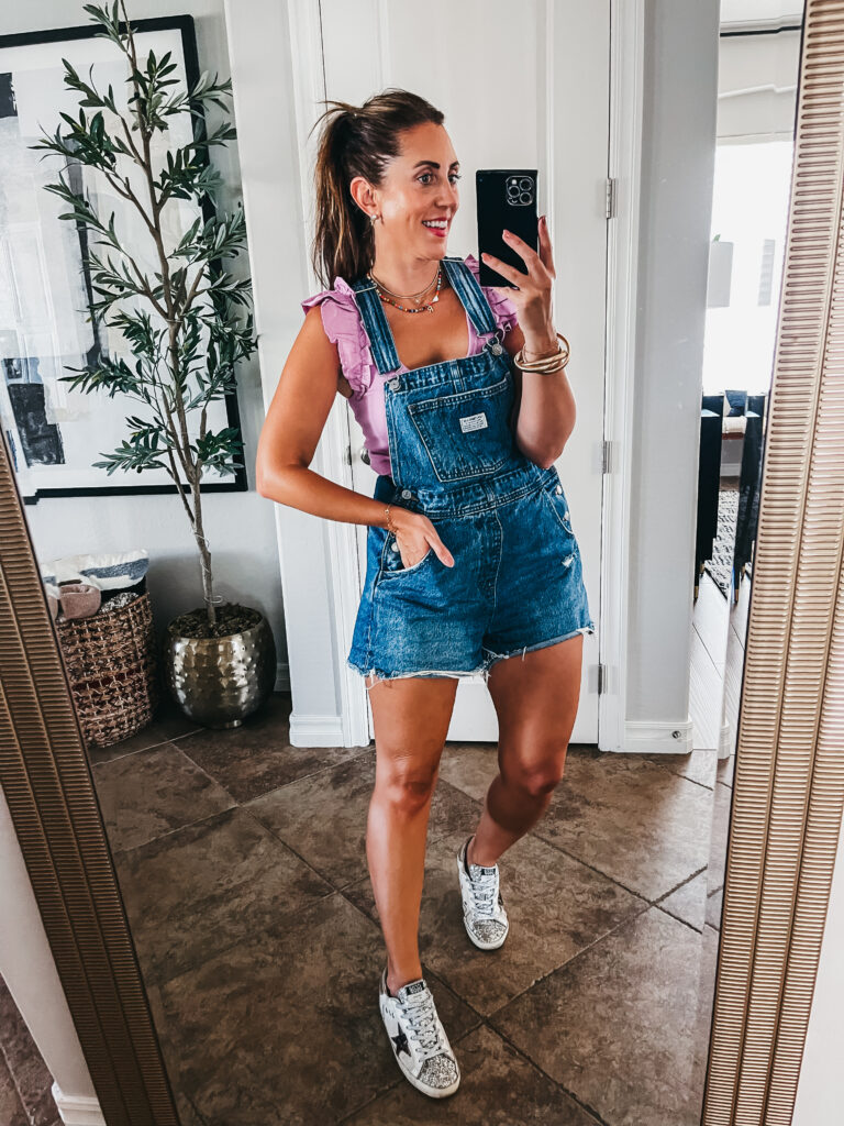 overalls with ruffle tank - This is our Bliss