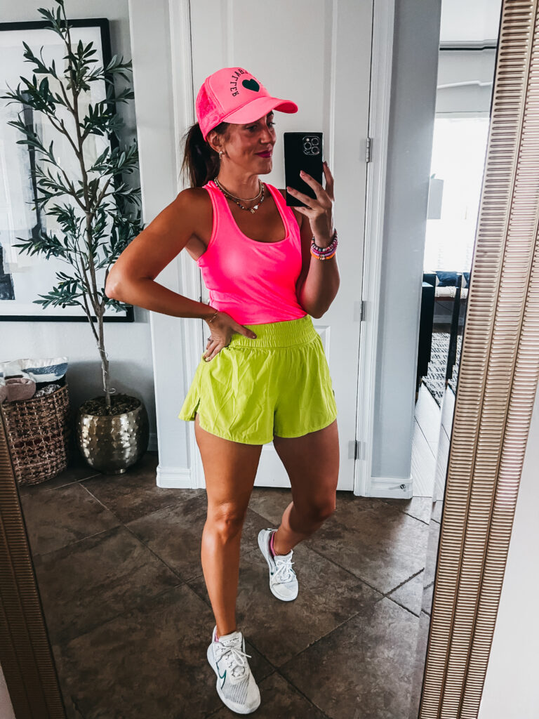 neon pickleball outfit - Summer outfit - This is our Bliss