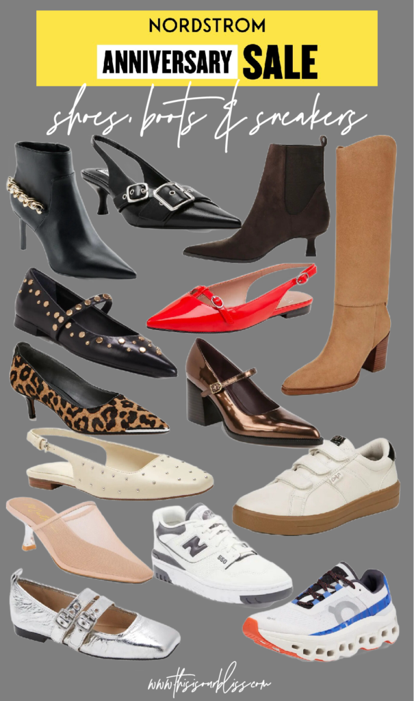 Nordstrom Anniversary sale picks - shoes, boots, sneakers and heels - This is our Bliss