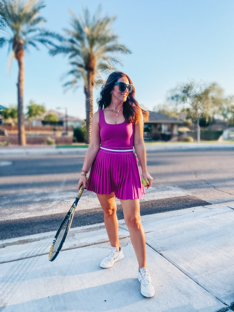 Cute active dress for tennis or pickleball - Target Tuesday - This is our Bliss