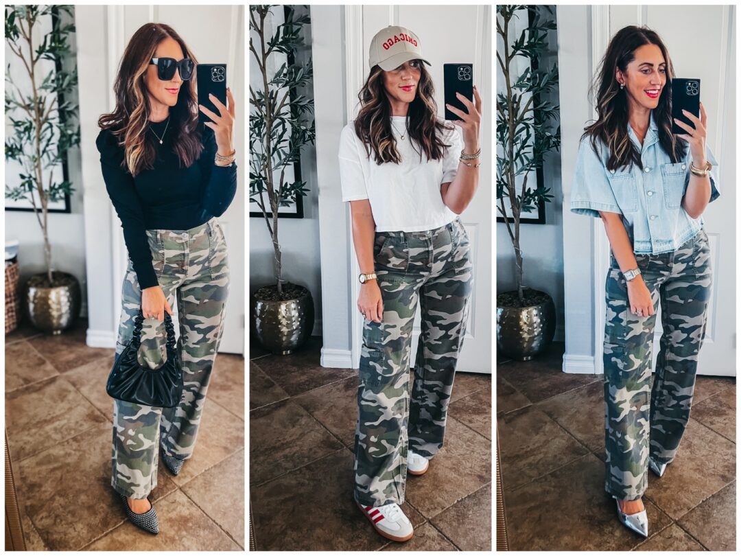 How to wear camo pants - ways to style camo pants for Fall - This is our Bliss