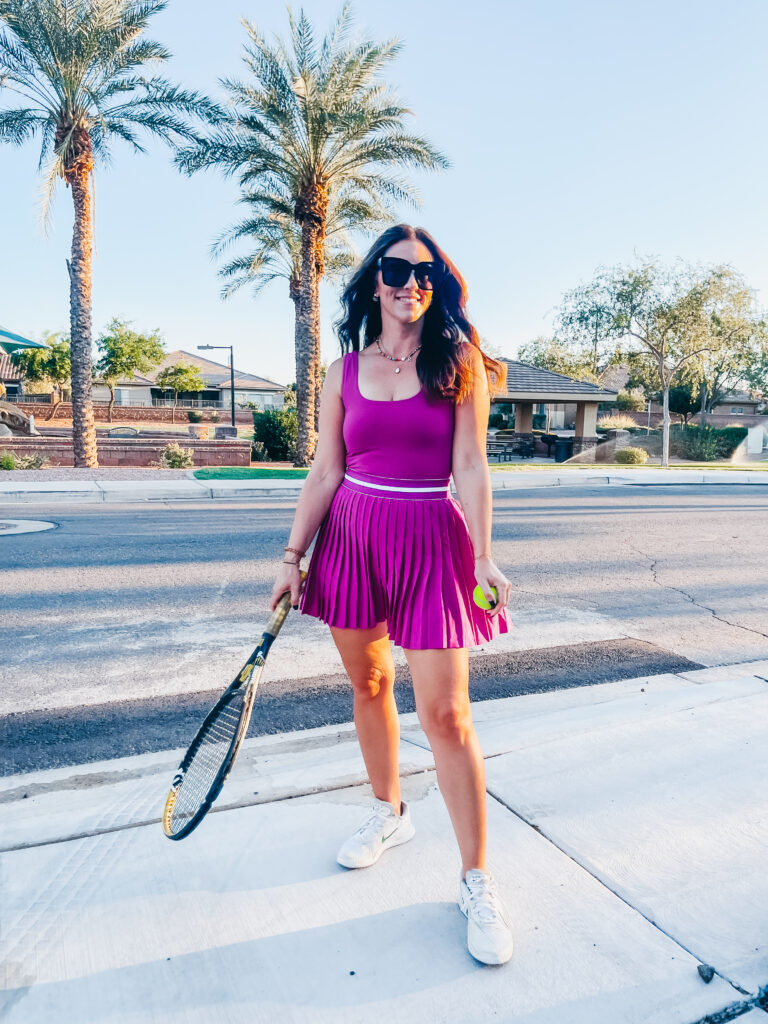 Cute active dress for tennis or pickleball - Target Tuesday - This is our Bliss