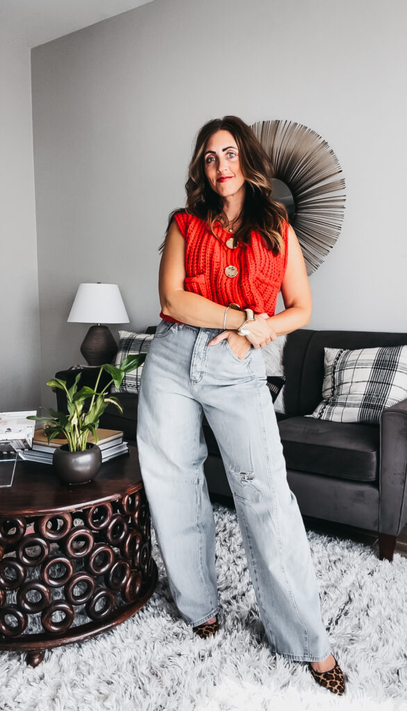 barrel leg jeans from Target - This is our Bliss #targetstyle