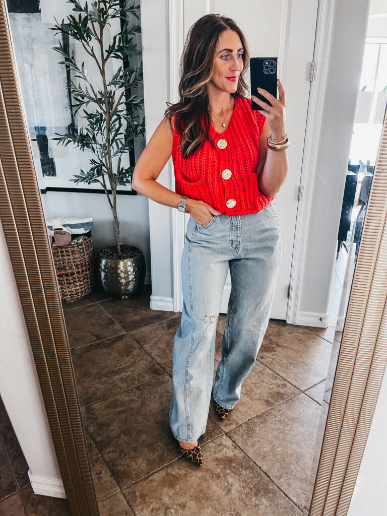 barrel leg jeans from Target - This is our Bliss #targetstyle