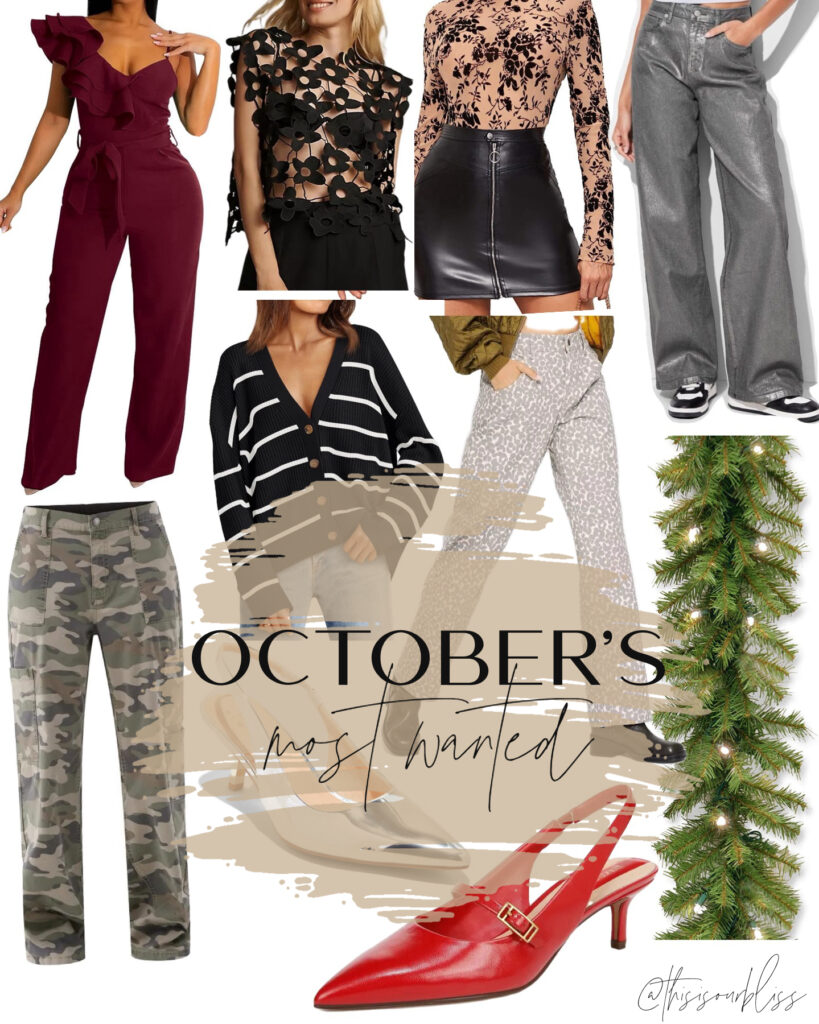 October's Most wanted - most loved items from october - This is our Bliss