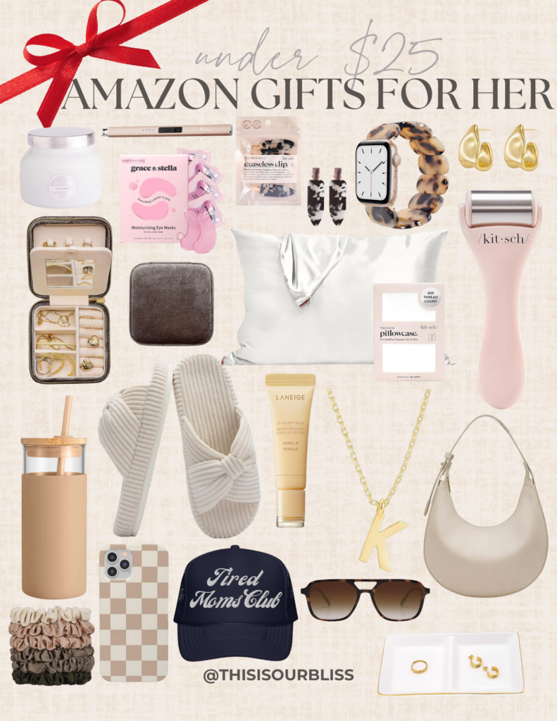 Gift Guide for her Amazon under $25 - This is our Bliss