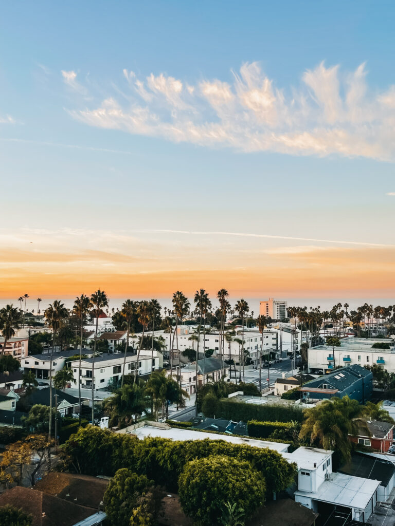 Hyatt Centric Delfina Santa Monica - This is our Bliss - balcony view