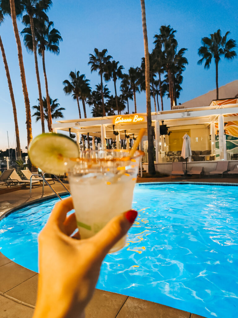 Poolside Cabana Bar - Sheraton San Diego Hotel & Marina - This is our Bliss