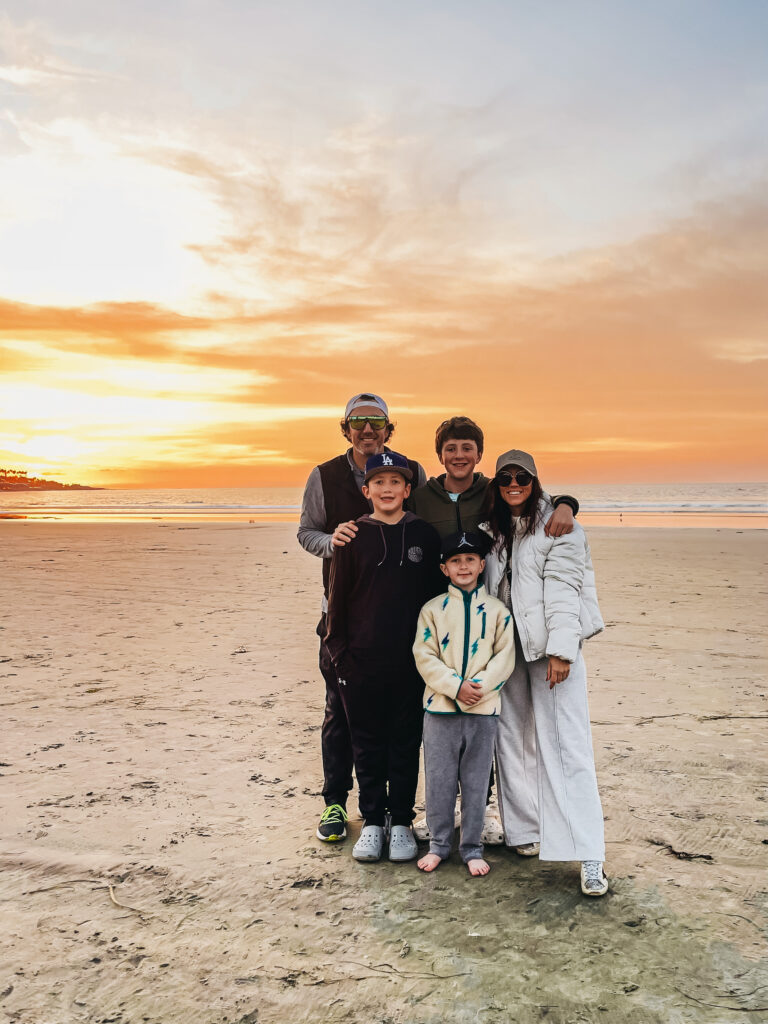 sunset at La jolla shore beach - This is our Bliss