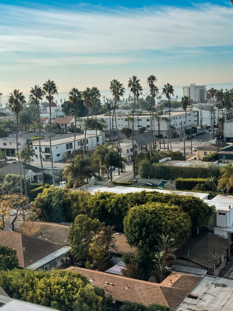 Hyatt Centric Delfina Santa Monica - This is our Bliss - balcony view