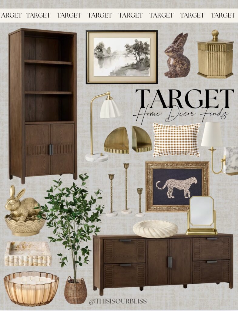 Target Tuesday / neutral spring home decor finds - This is our Bliss