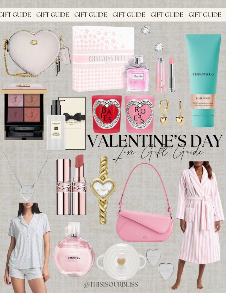 Valentine's day gift guide - luxe gifts for her - This is our Bliss