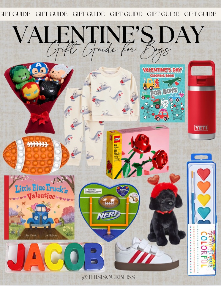 Valentine's Day Gift Guide // Little Boy's Edition - This is our Bliss