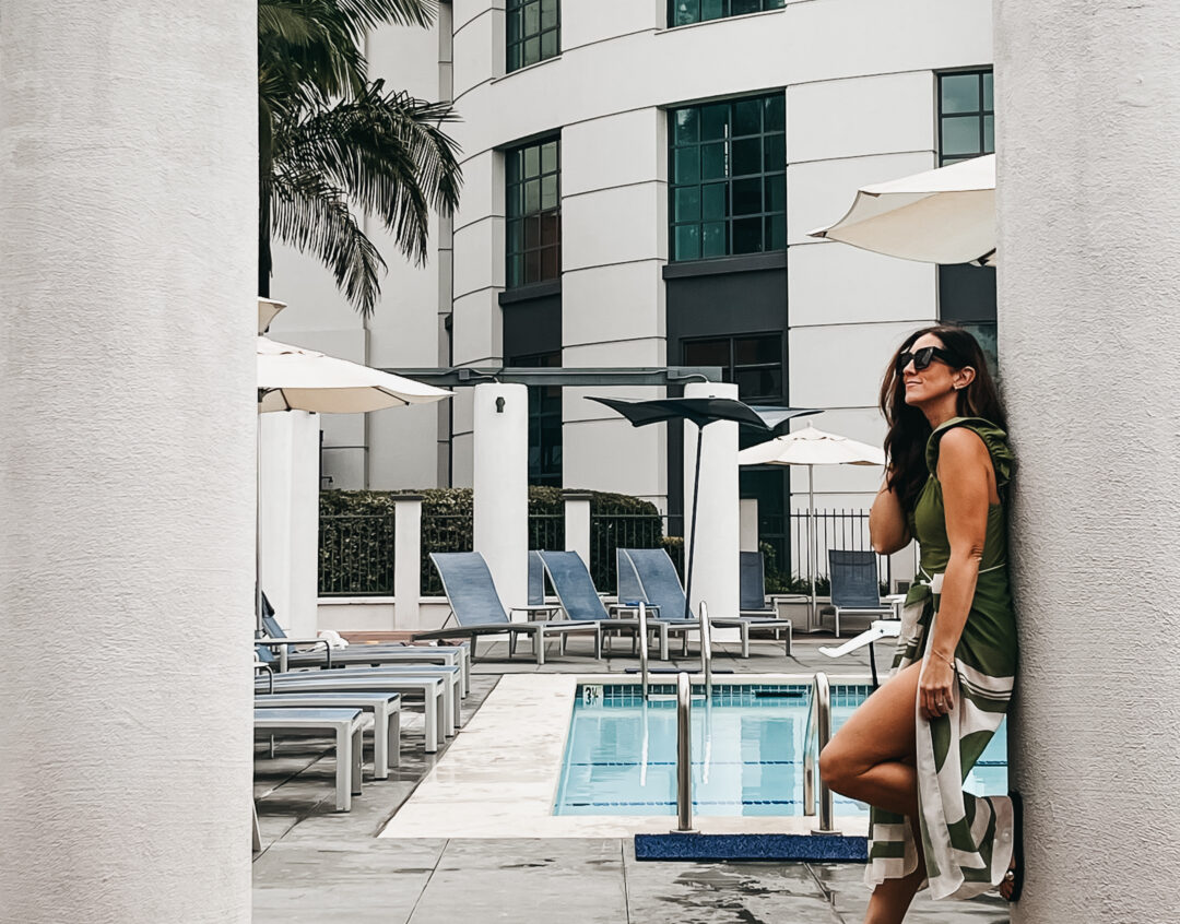 the pool at Hyatt Regency La Jolla at Aventine - This is our Bliss