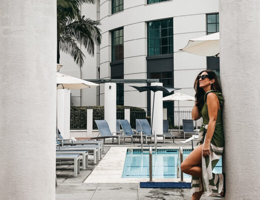 the pool at Hyatt Regency La Jolla at Aventine - This is our Bliss