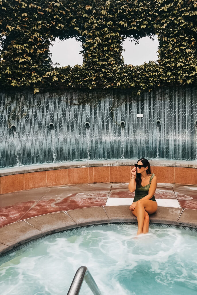 hot tub at hyatt regency la jolla at aventine - This is our Bliss