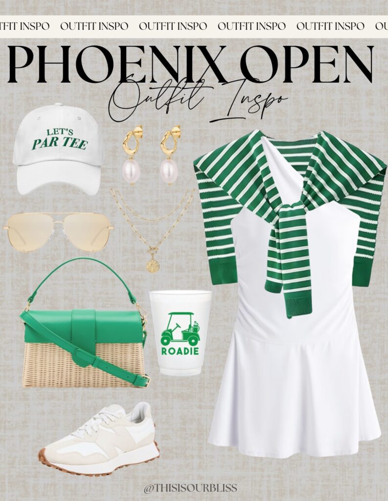 What to Wear to the Waste Management Phoenix Open - This is our Bliss #phoenixopen #wastemanagement #wmpo