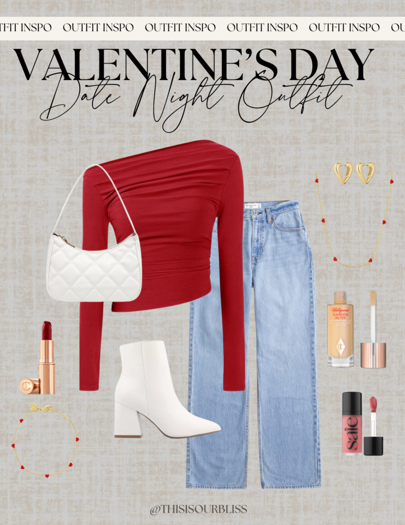 Valentine's day date night outfit idea - This is our Bliss