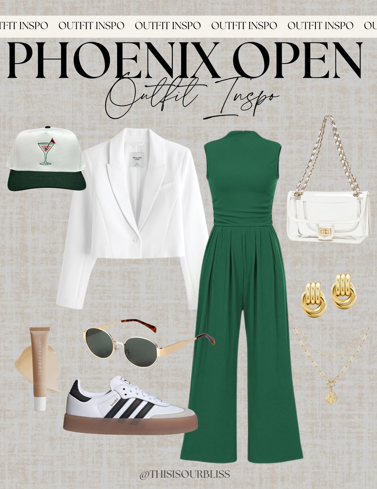 What to Wear to the Waste Management Phoenix Open - This is our Bliss #phoenixopen #wastemanagement #wmpo