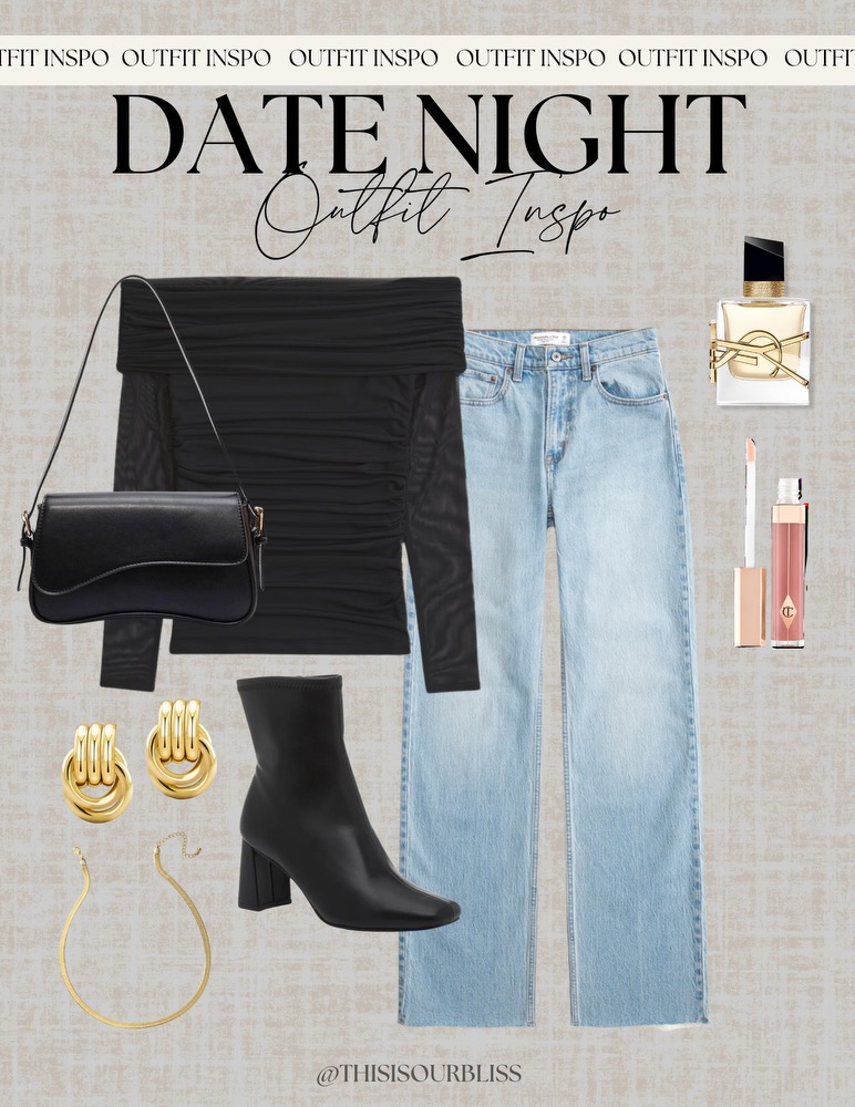 classic date night outfit idea - This is our Bliss