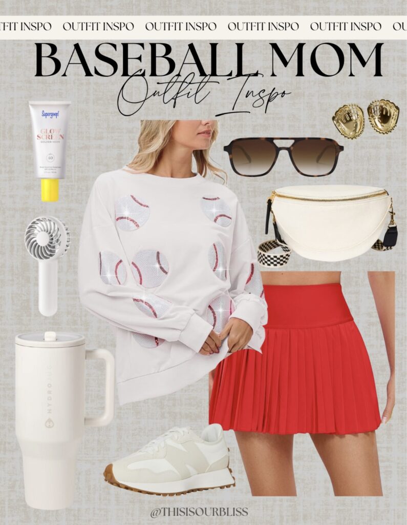 baseball mom outfit -This is our Bliss