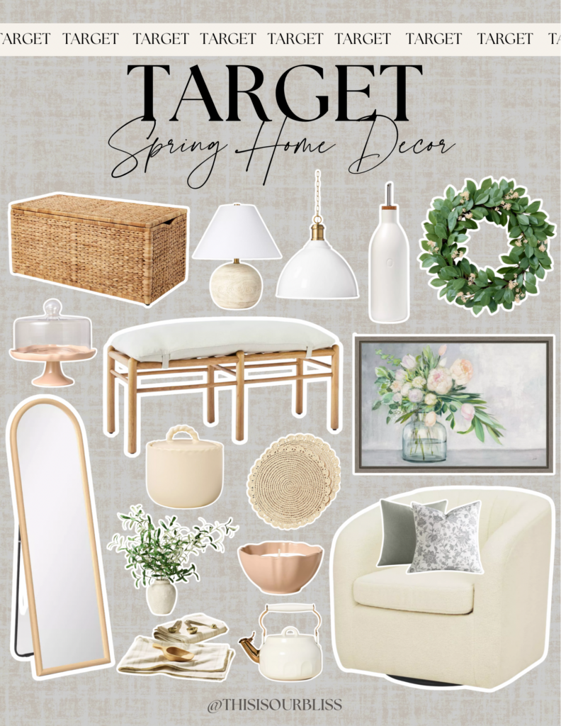 Target Tuesday // spring target finds - spring home decor at Target - This is our Bliss