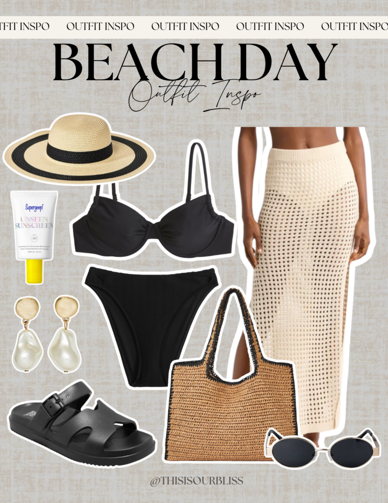 Beach day outfit - This is our Bliss
