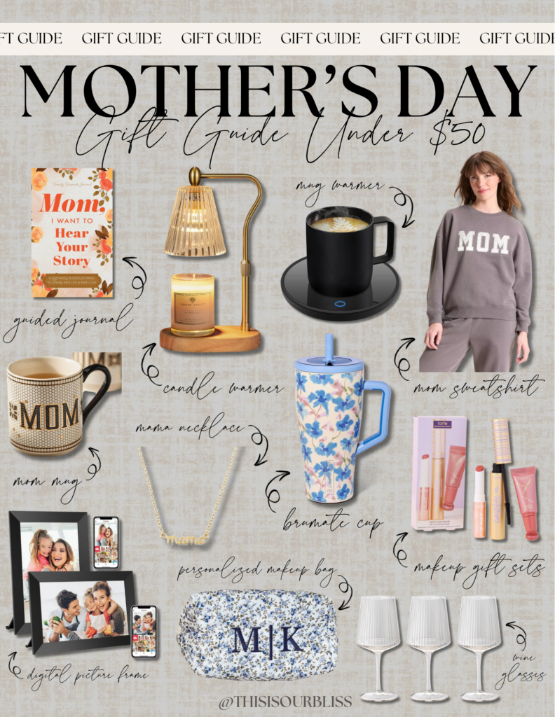 Gifts for Her Under $50 // Mother's Day Gift Ideas - This is our Bliss