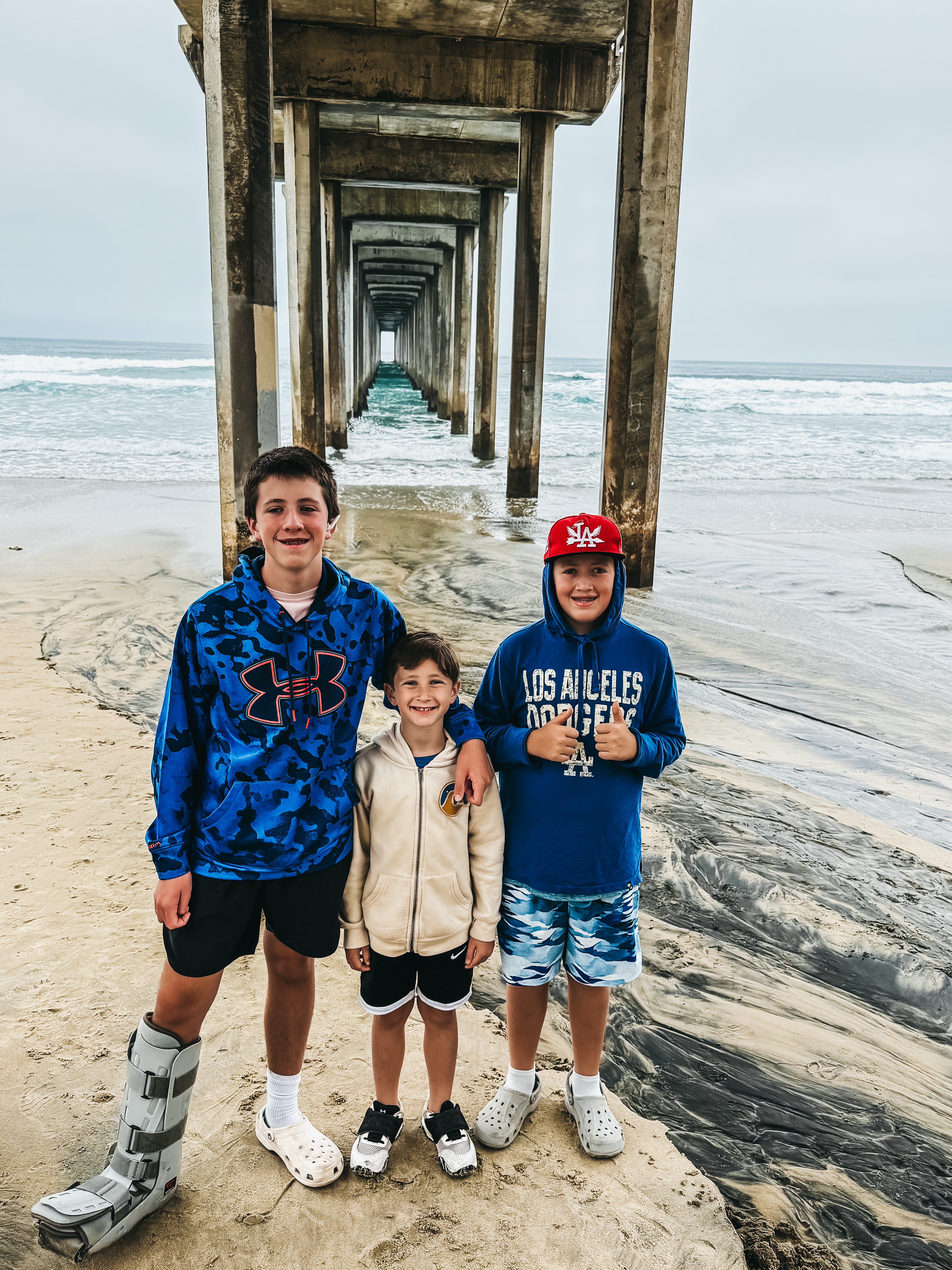 Scripps Pier near La jolla shores hotel - This is our Bliss