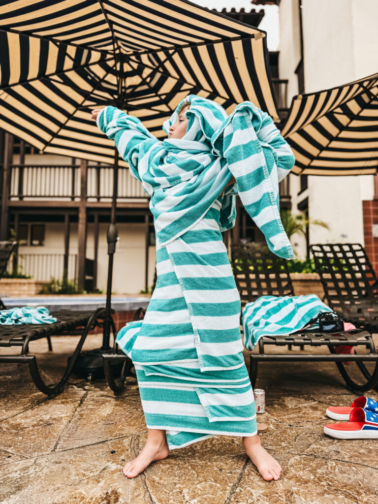The pool at la jolla shores hotel - family vacation at the beach - This is our Bliss