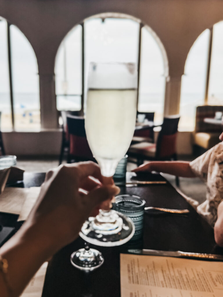 The shores restaurant at La Jolla shores hotel - This is our Bliss