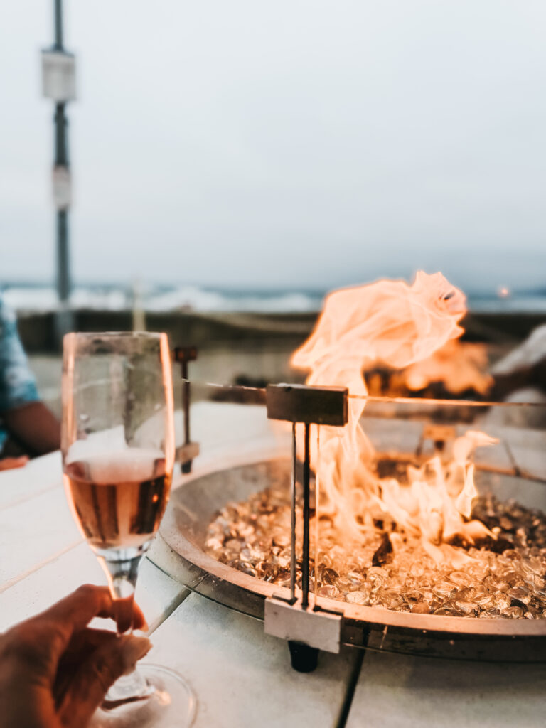 The shores restaurant at La Jolla shores hotel - This is our Bliss