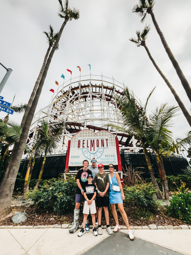 Belmont Park in San Diego on Mission Beach - Summer family vacation - Belmont Park's 100th Anniversary - This is our Bliss