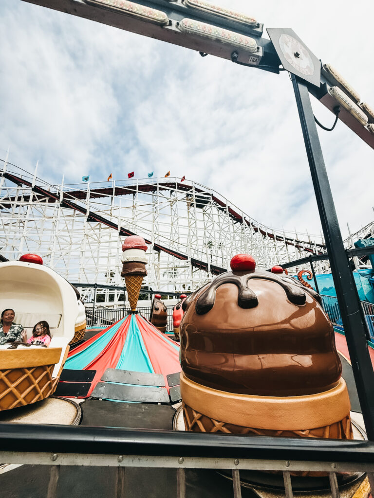 Belmont Park in San Diego on Mission Beach - Summer family vacation - Belmont Park's 100th Anniversary - This is our Bliss