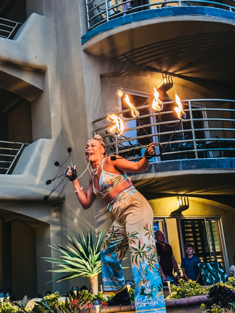 fire dance fridays at the pacific terrace hotel - This is our Bliss
