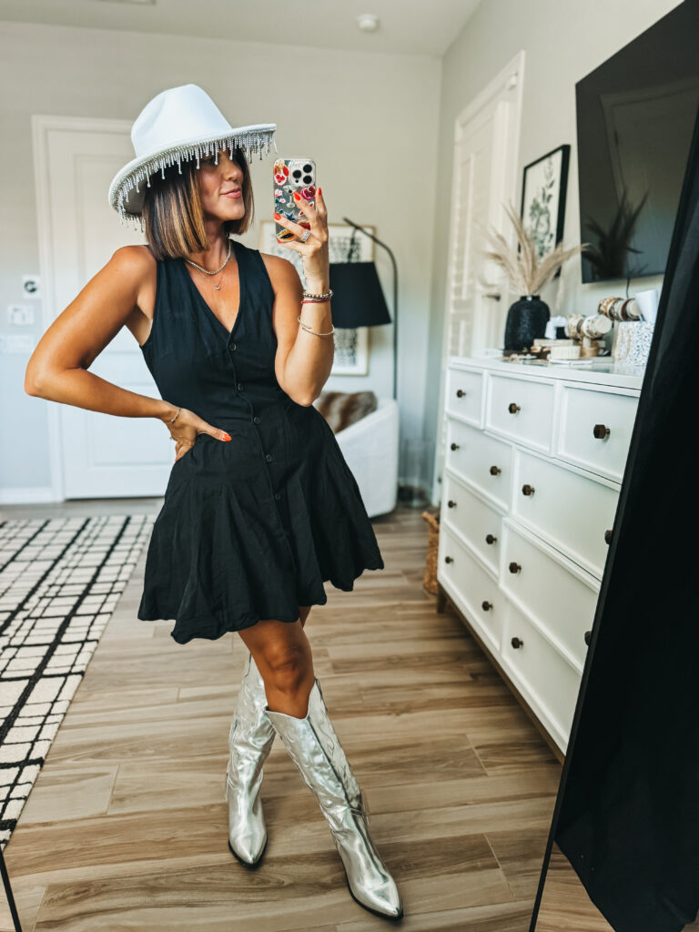 what I wore to morgan wallen - walmart cowboy boots - This is our Bliss