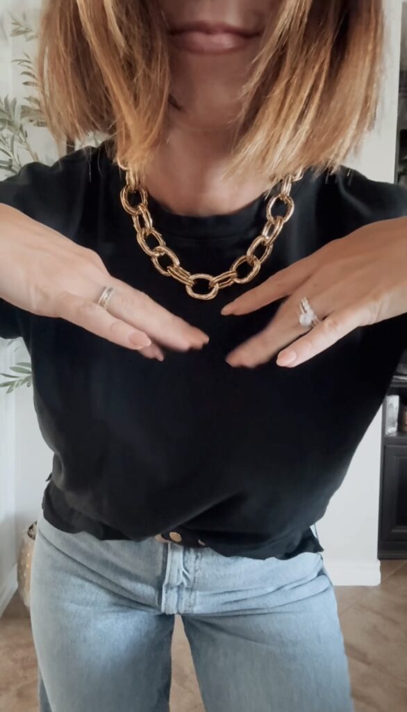 chunky gold chain necklace - This is our Bliss