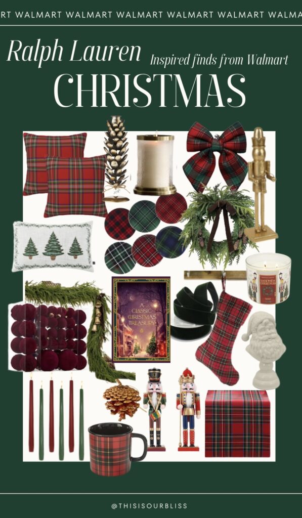 Ralph Lauren Christmas-Inspired Finds at Walmart - This is our Bliss