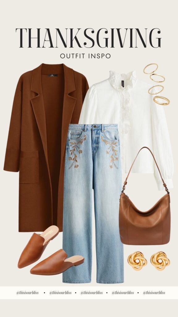 Complete Thanksgiving style guide // chic thanksgiving day outfit ideas - This is our Bliss #thanksgivingoutfitinspo