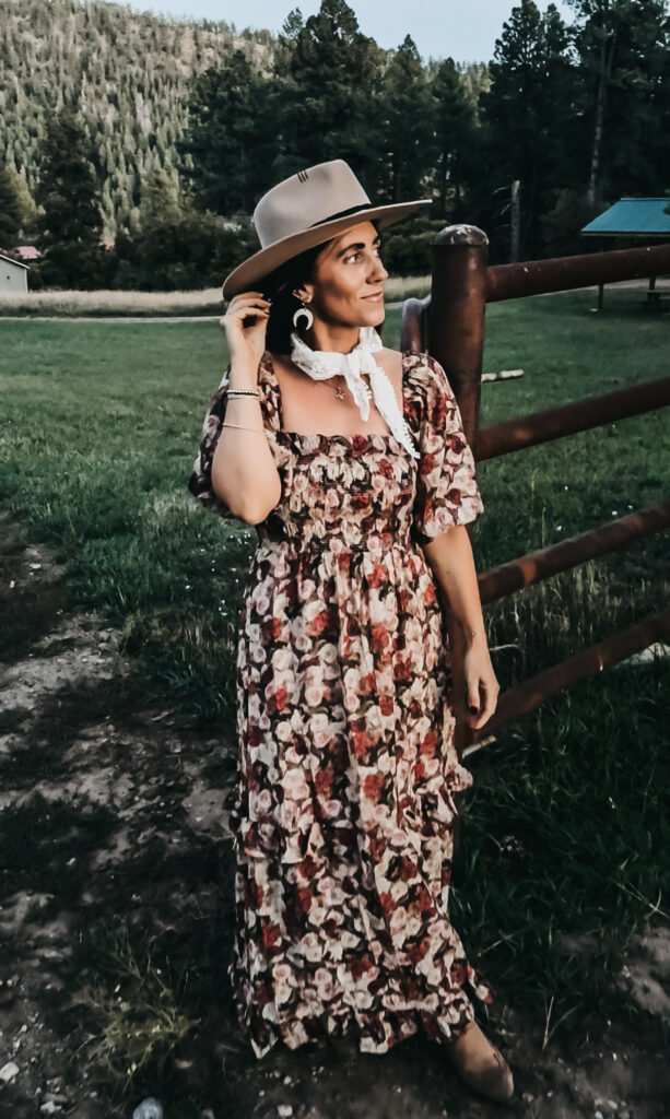 floral ruffle dress - This is our Bliss