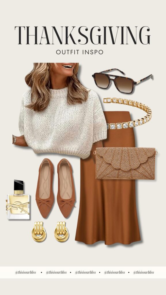 Complete Thanksgiving style guide // chic thanksgiving day outfit ideas - This is our Bliss #thanksgivingoutfitinspo