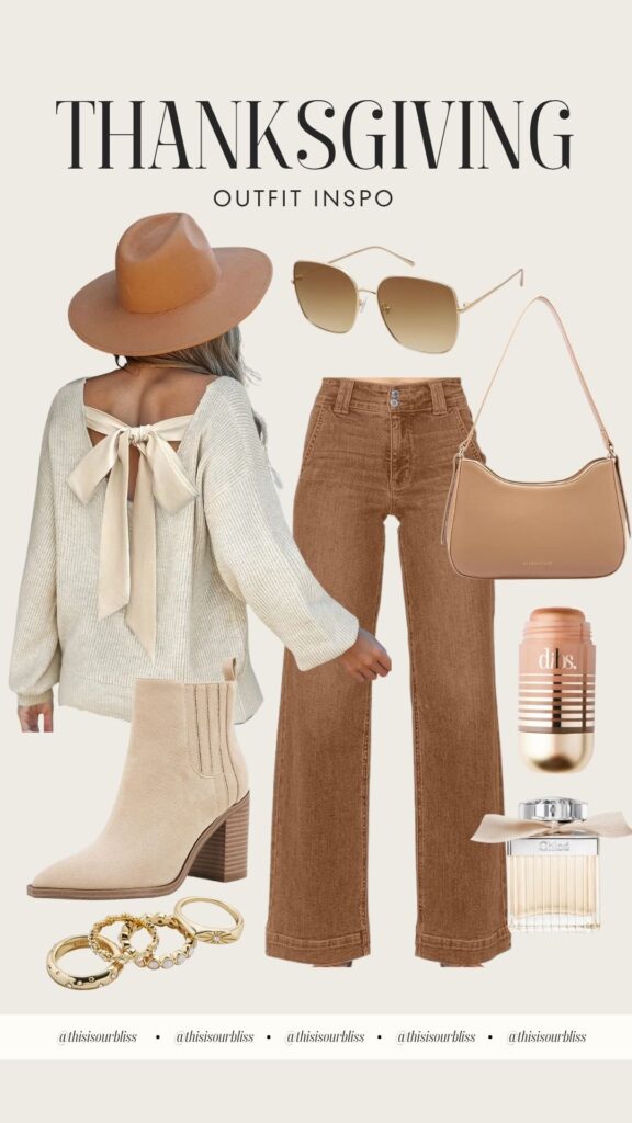 Complete Thanksgiving style guide // chic thanksgiving day outfit ideas - This is our Bliss #thanksgivingoutfitinspo