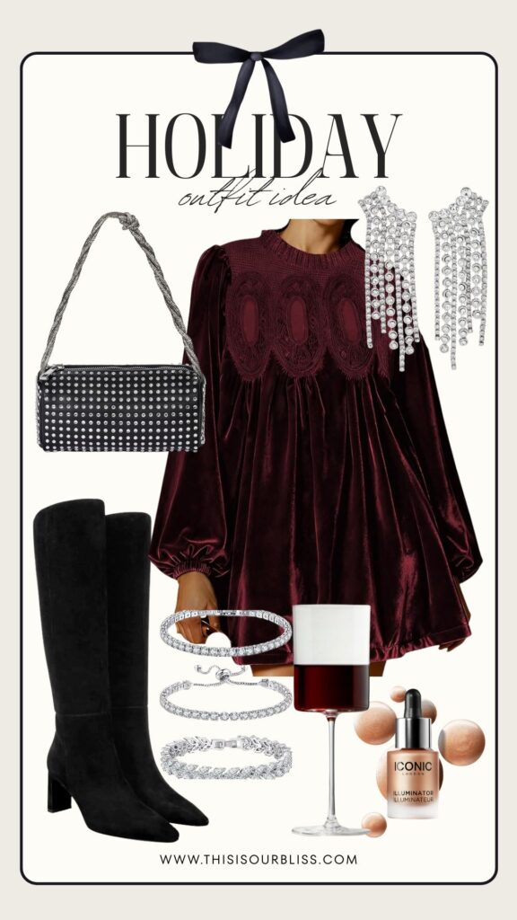 Holiday outfit inspo - dressy holiday style - This is our Bliss