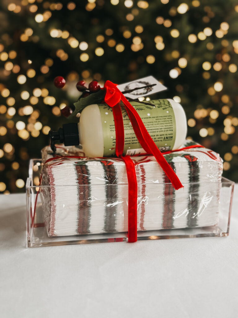 ‘Anything But Wine’ Hostess Gift Idea Part 3 // Guest Bathroom Essentials Kit - This is our Bliss